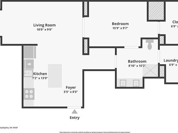 4th image of 106 S 11th St APT 205