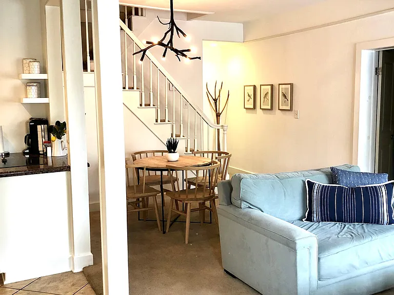 Cozy view from the entry door.