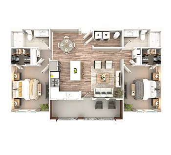 Floor plan The Palmetto