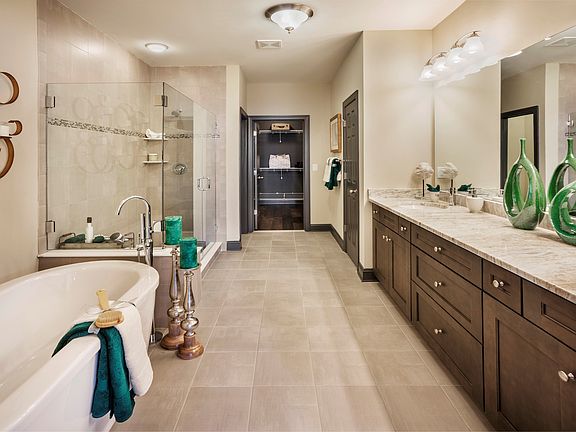 Luxurious owner s suite bath