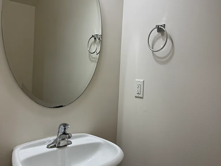 Half-bath on first floor
