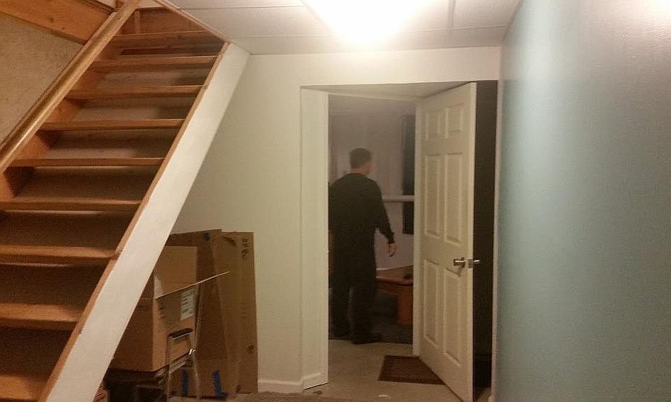 3/4 finished basement