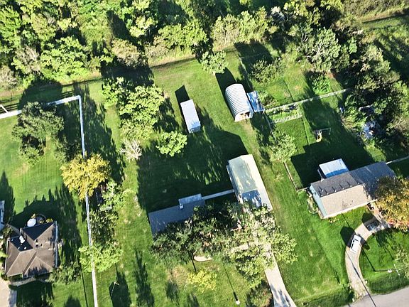 Another ariel view of the entire property.