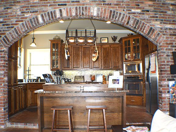 Antique brick arch!
