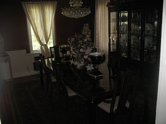 Oversized formal dining room
