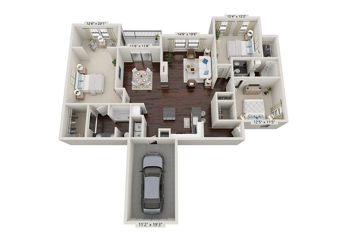 Floor plan C1