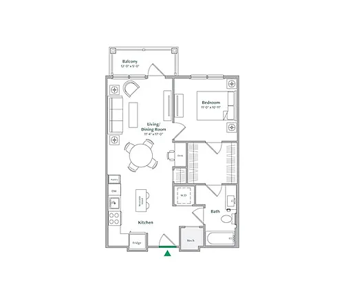 Floor plan A16