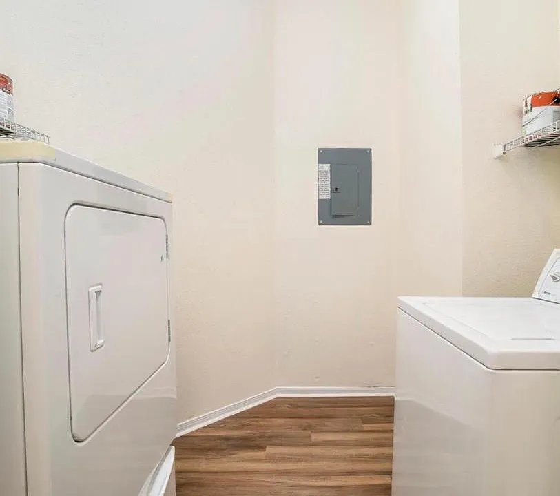 Laundry Room with ample storage