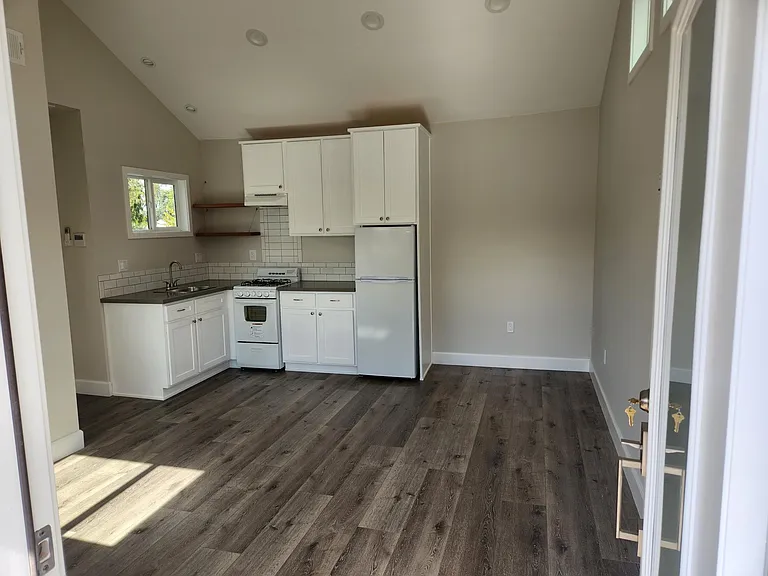 Living Area with full kitchen