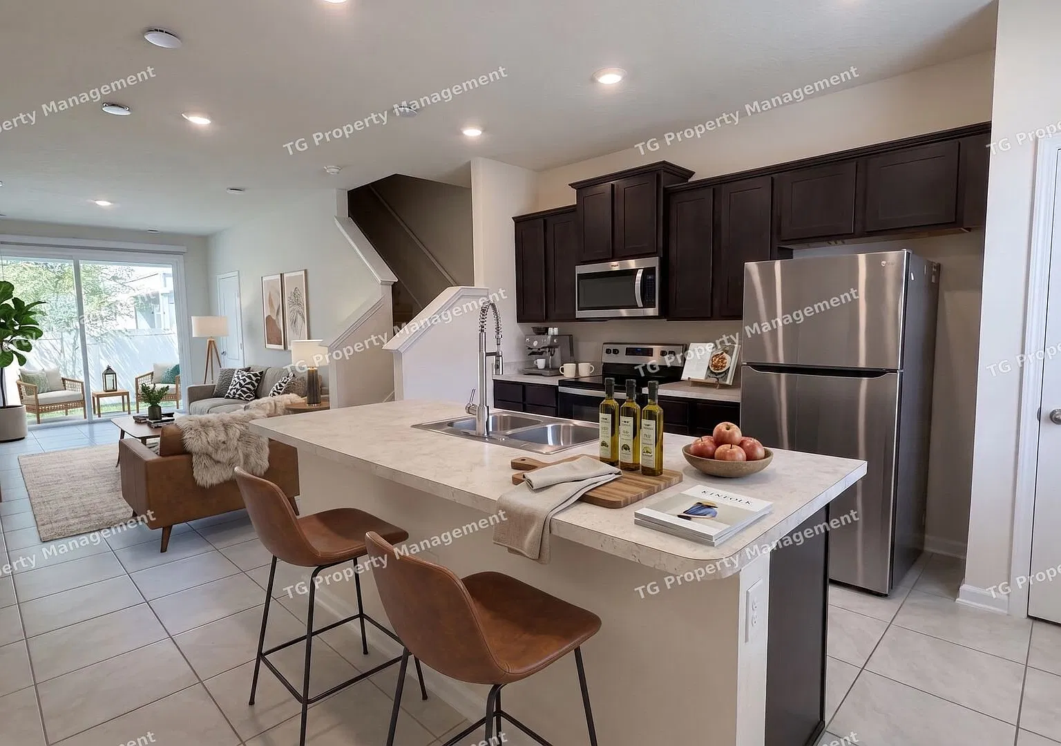 Arlington Townhome Available Now | 2BR/2.5BA with In-Unit Laundry | Split Rent - 2 Payments | Red... — Photo 2