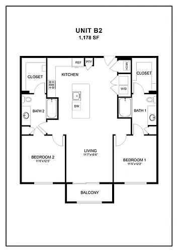 Floor plan B2
