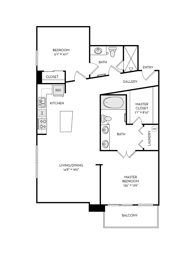 Floor plan LB1