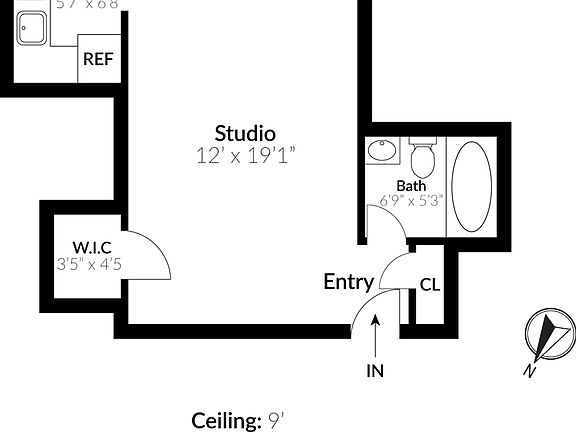 5th image of 1 University Pl APT 5H