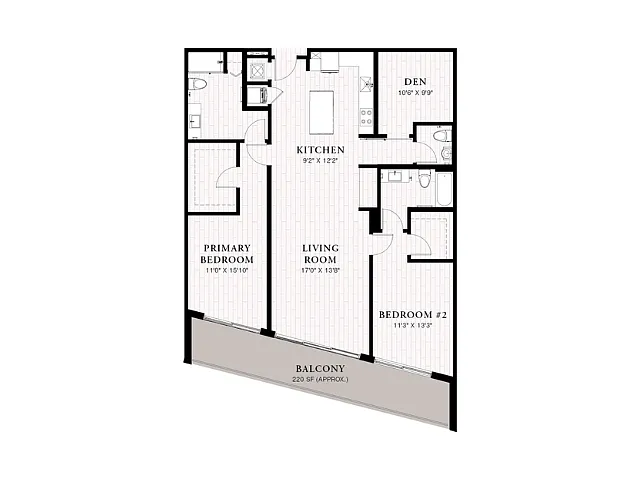Floor plan B2CD