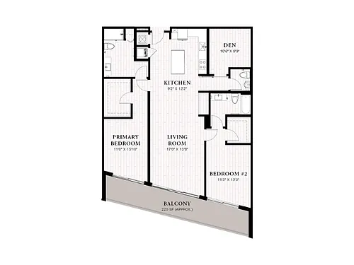 Floor plan B2CD