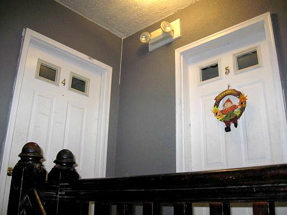 Apartment entrances