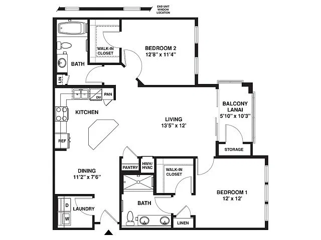 Floor plan Agate