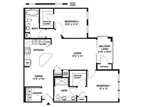 Floor plan Agate
