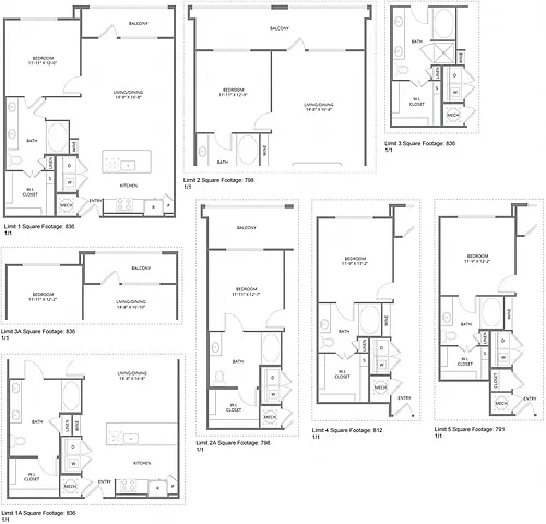 Floor plan A10-A17