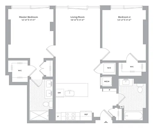 Floor plan B01N