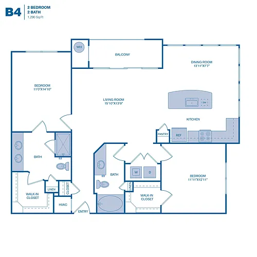 Floor plan B4