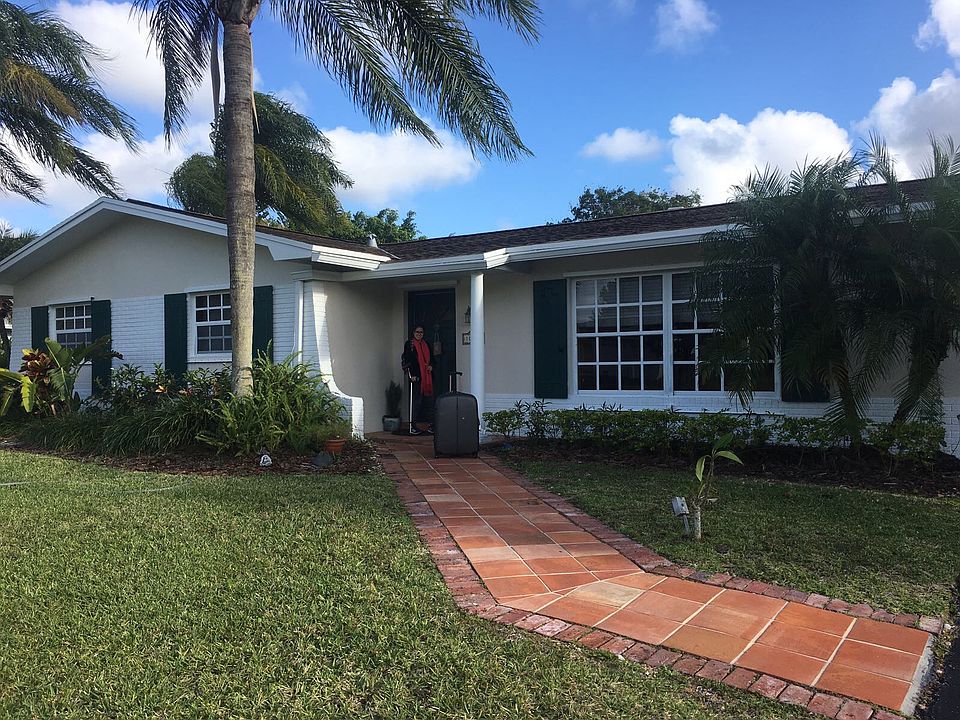 Front of home/large windows