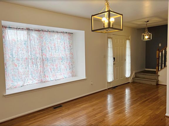 Living room and front door