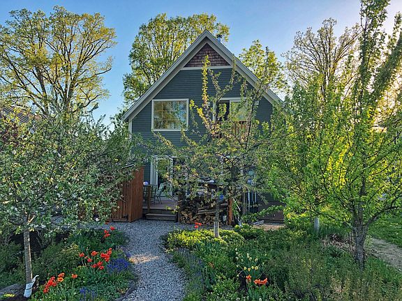 Plums, apples, pears and cherries in full bloom