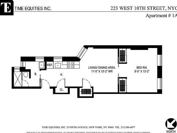 2nd image of 223 W 10th St APT 1A