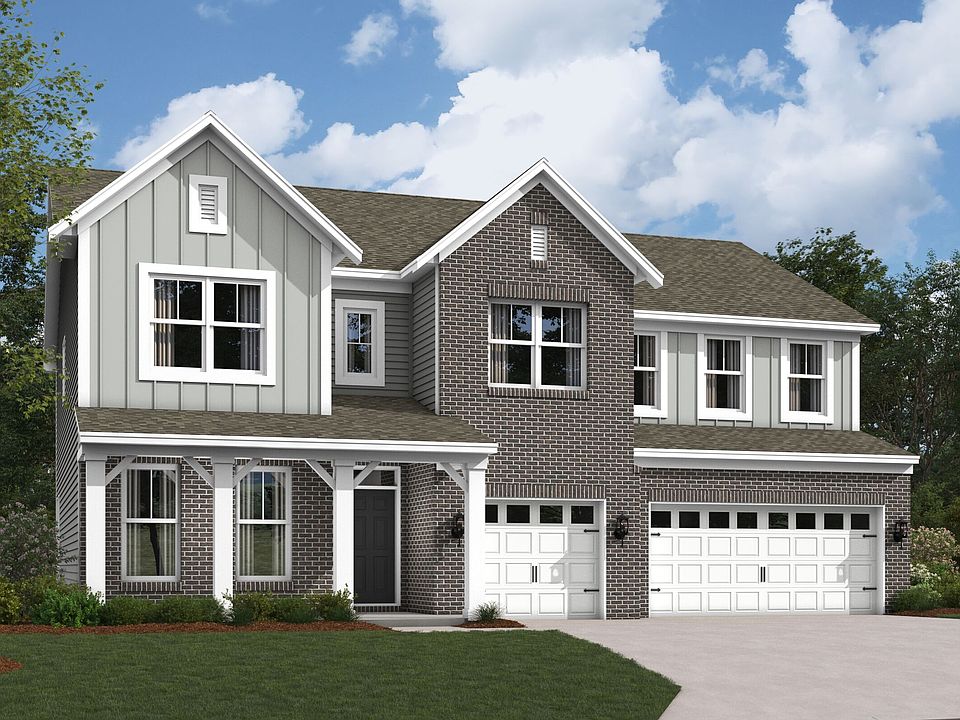 Ainsley II Elevation A with Optional Brick