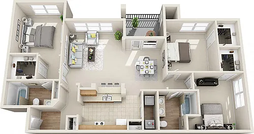 Floor plan C1