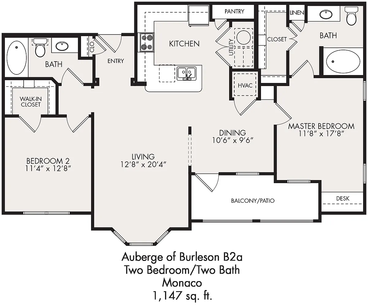 Floor plan B2a