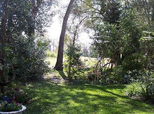 Butterfly garden, Fruit trees and former golf green = sumptuous serenity!