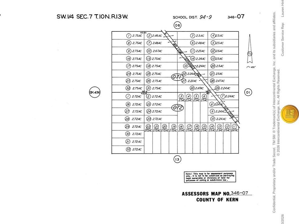 2nd image of 0 Tehachapi Willow Spring Rd
