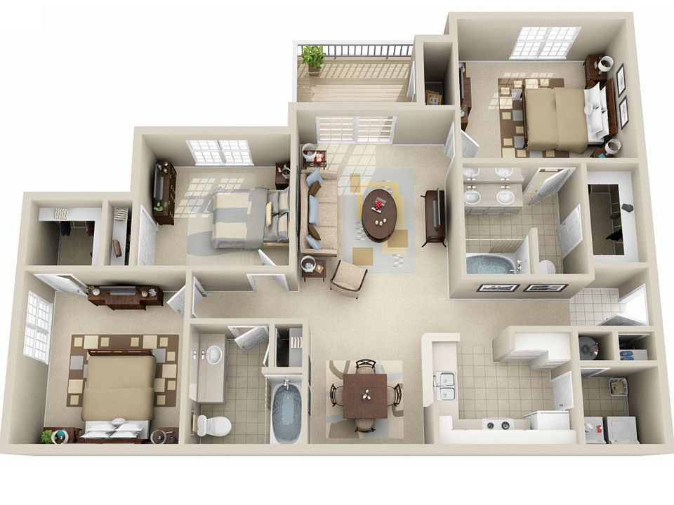 1st image of 855 Ivy Meadow Ln APT 3A