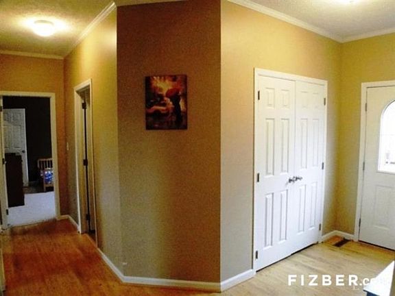 Main hall and entry closet