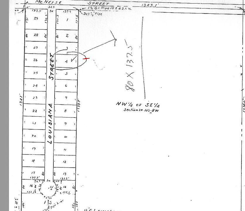 Lot Lines Parcel