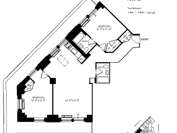 2nd image of 63 Wall St #23H