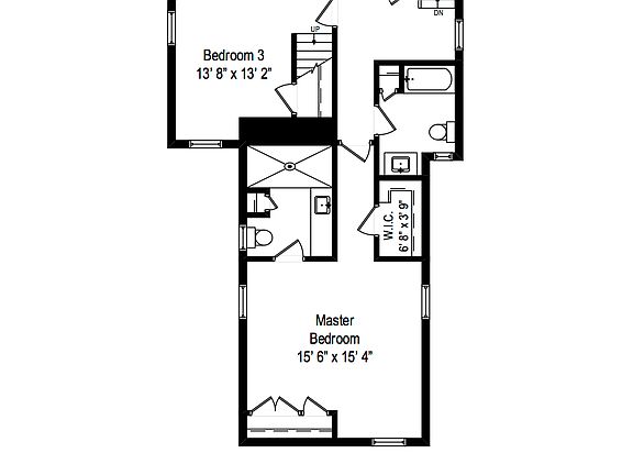 Floor plan of 2nd floor