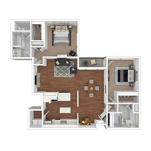 Floor plan B8