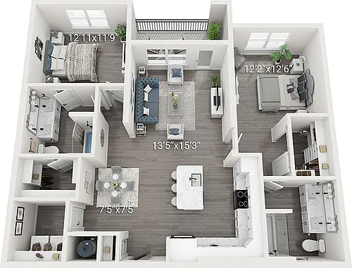 Floor plan Bayhill