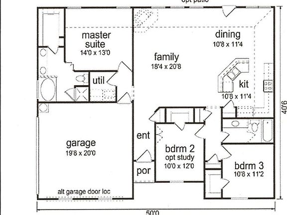 1546 sf, 3 bed, 2 bath, 2 car