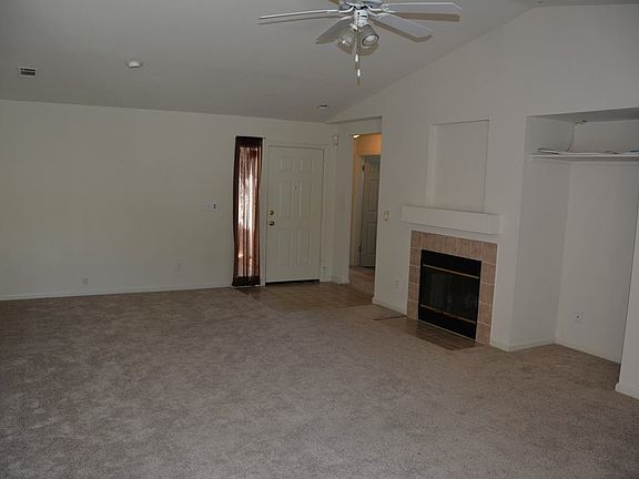 Interior entry & living room