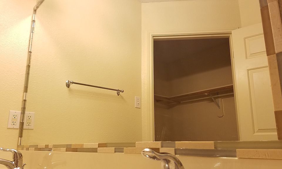 looking into master closet