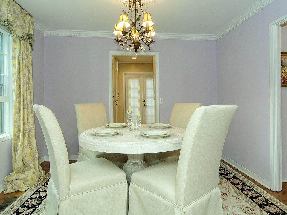 Dining room open to living 