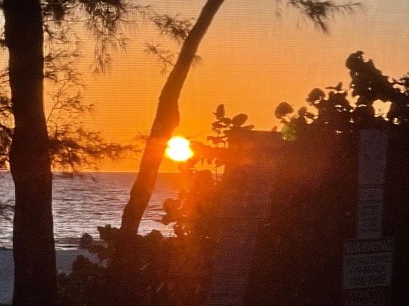 Porch sunsets