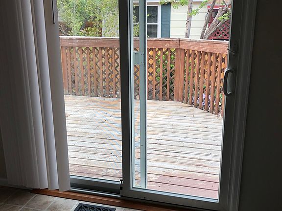 Patio Door and Deck