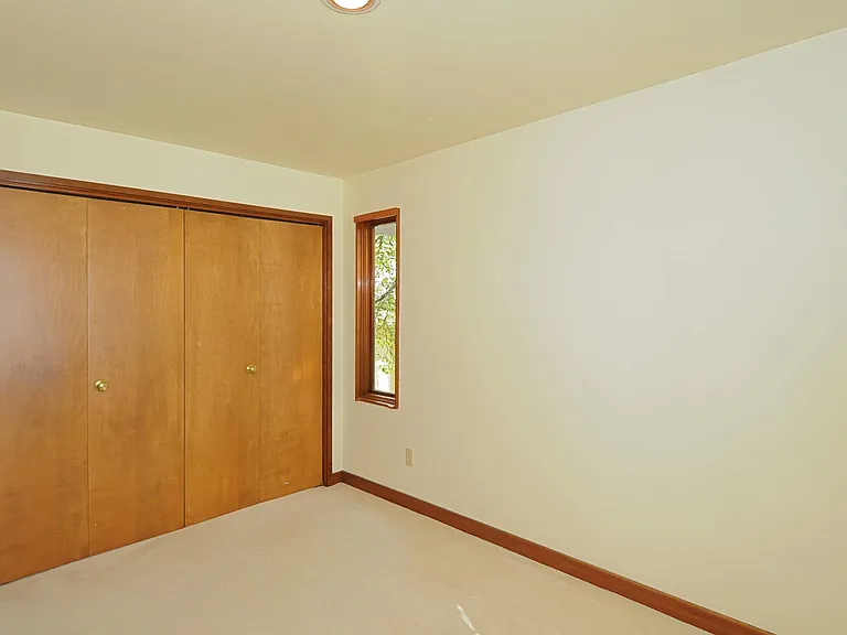Second Bedroom also has decent size closet.
