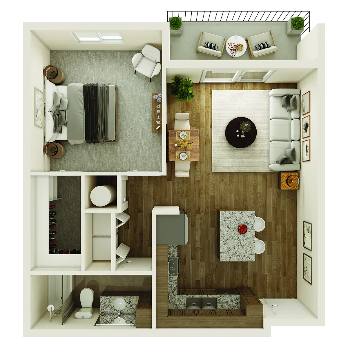 Floor plan Evan
