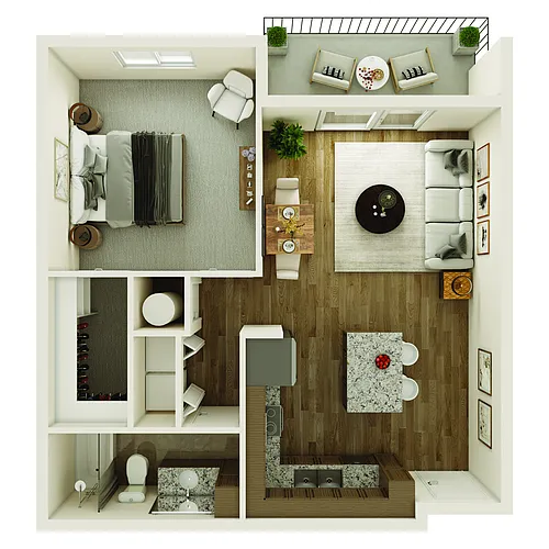 Floor plan Evan